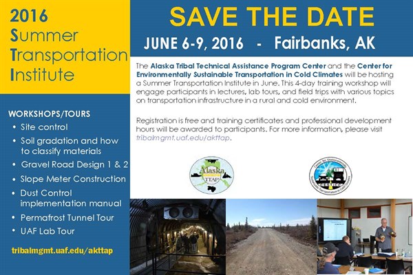 Save the Date: Summer Transportation Institute